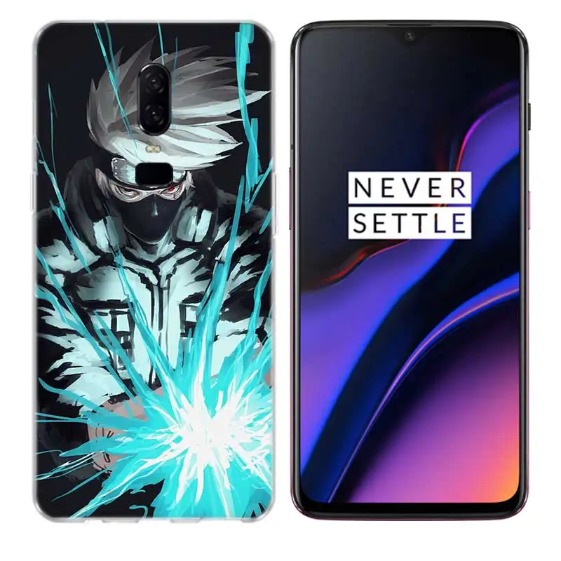 Naruto Kakashi Luxury Soft TPU Silicone Phone Back Case For OnePlus One Plus 7 Pro 5 5T 6T 6 Fundas Printed Cover Coque |