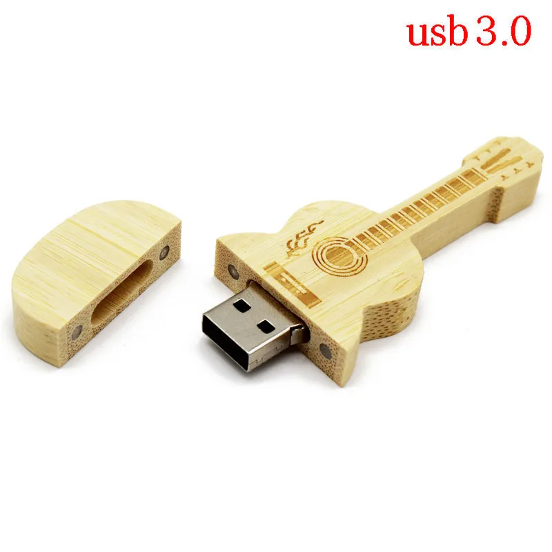 TEXT ME usb 3 0 логотип для гитары Деревянный из клена стиль pendrive 4 ГБ 8 16 32 usb3.0