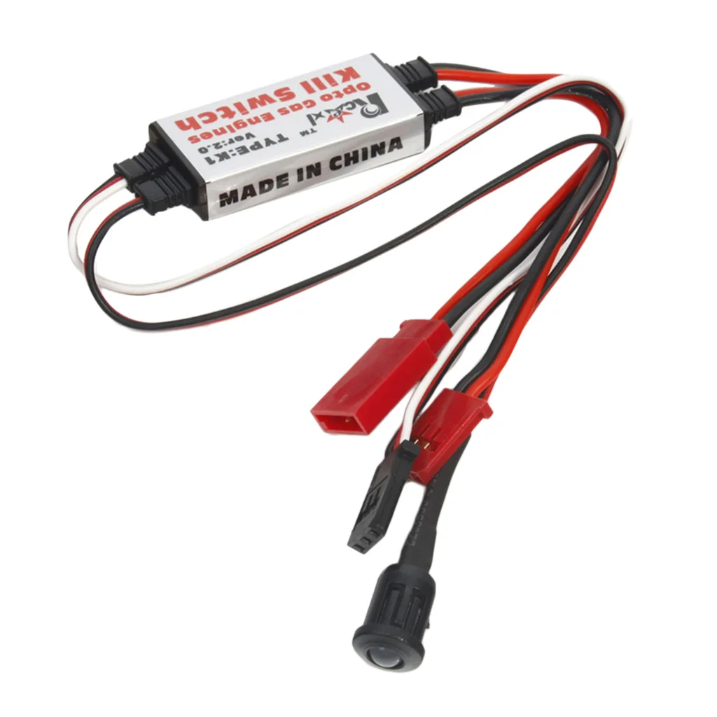 Opto газовый двигатель Kill Switch V2.0 переключатель Flameout для DLE20/DLE30/DLE55/AGM запасные части