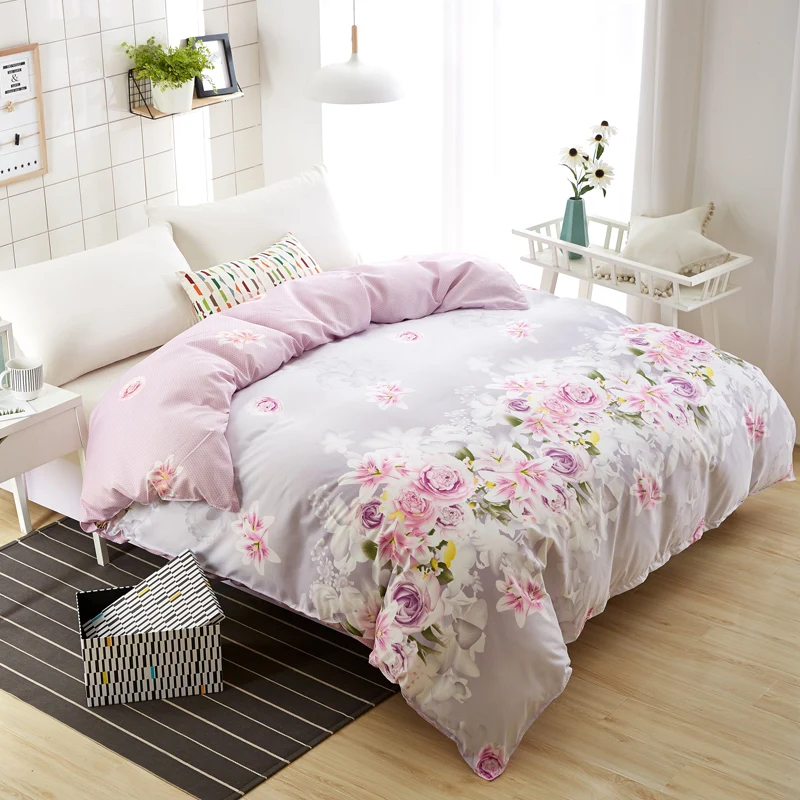 

Duvet Cover Polyester Quilts Cover Home Hotel Comforter Blanket Case Soft 220*240CM for Double King Queen Full Size 2022 NEW