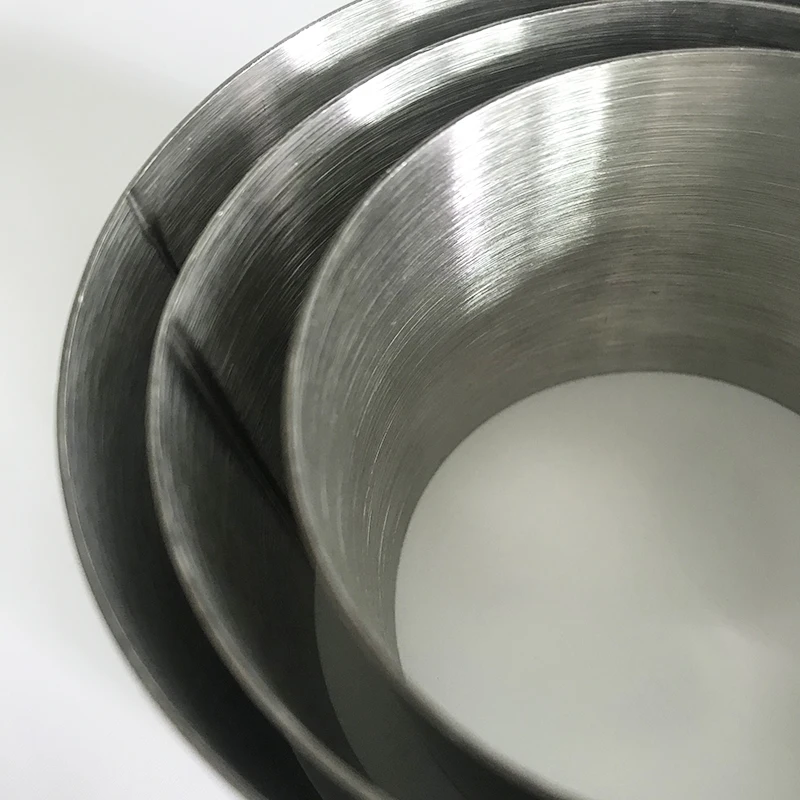 2 6 штук в партии Нержавеющая сталь круглый холодное блюдо пресс форма с пуш ап