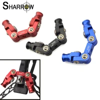 archery compound bow stabilizer v bar double side adjustable any direction shock absorber outdoor shooting hunting accesories