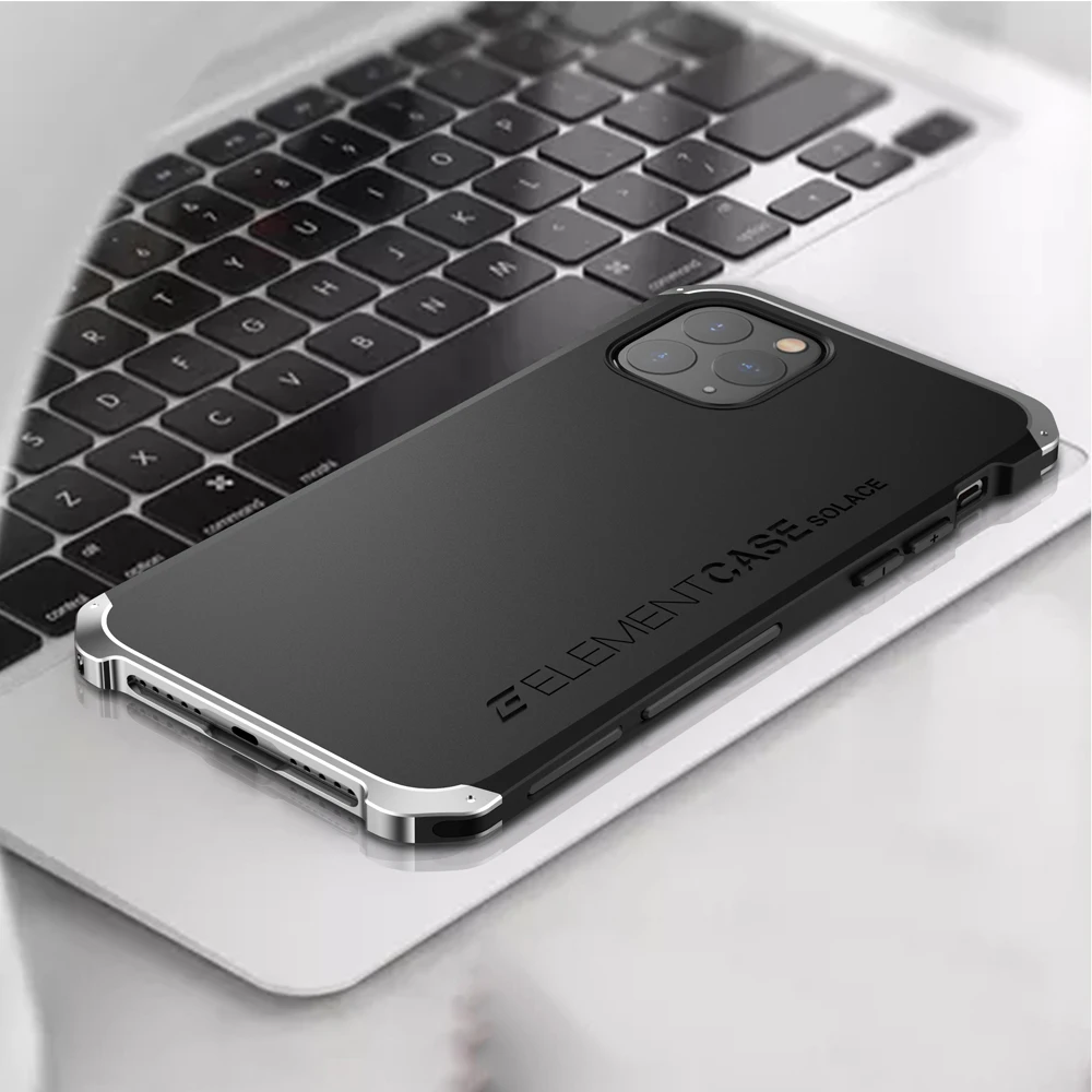 Металлический роскошный армированный чехол для Apple iPhone 11 11Pro 11ProMax противоударный
