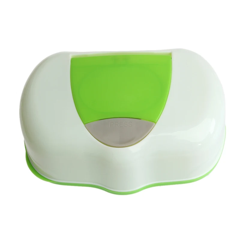 

Plastic Wet Wipes Storage Case Box Refillable Container 80 Sheets