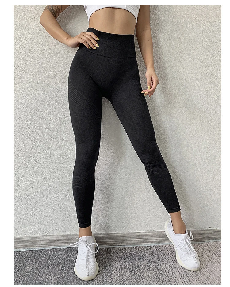 Seamless Leggings Women Fitness Yoga Pants Push Up Sports High Waist Tummy Control Gym Workout Running Tights | Спорт и развлечения