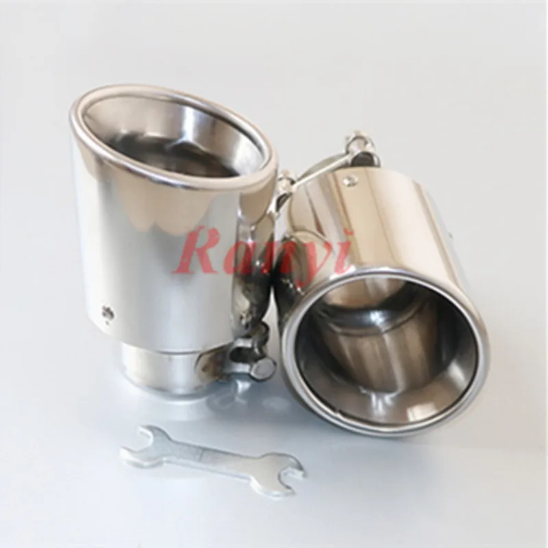 Новейший стиль универсальная выхлопная труба из нержавеющей стали + наконечник