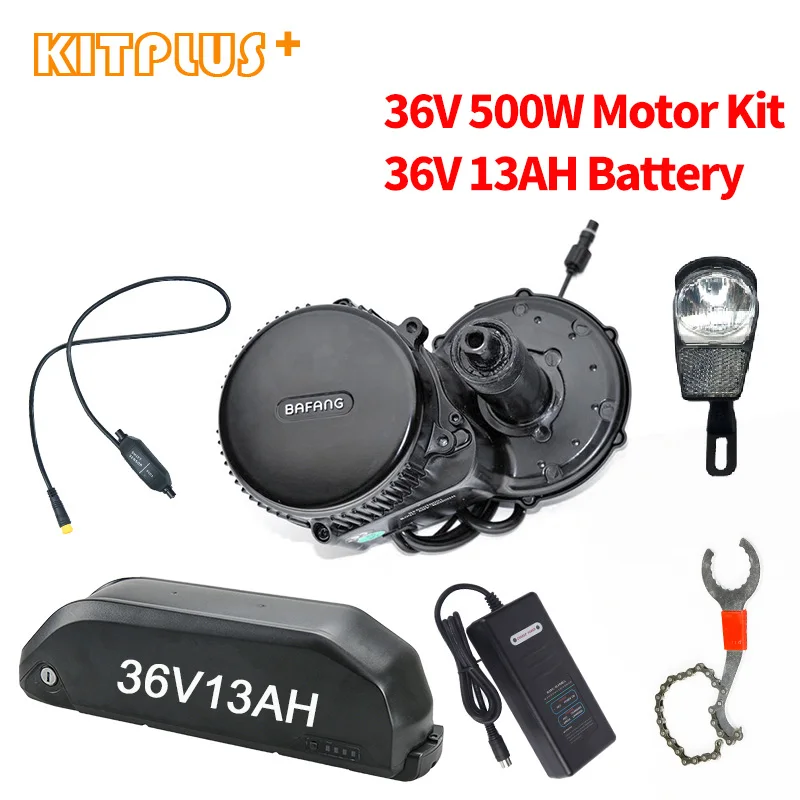 Комплект приводного электродвигателя Bafang BBS02 36 В 500 Вт с аккумулятором 13