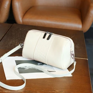 Genuine Leather Women Designer Handbags 2021 Girl Shopper Fashion
Casual Solid Color Crocodile Pattern Boston Bag Crossbody Bags 51.97 USD