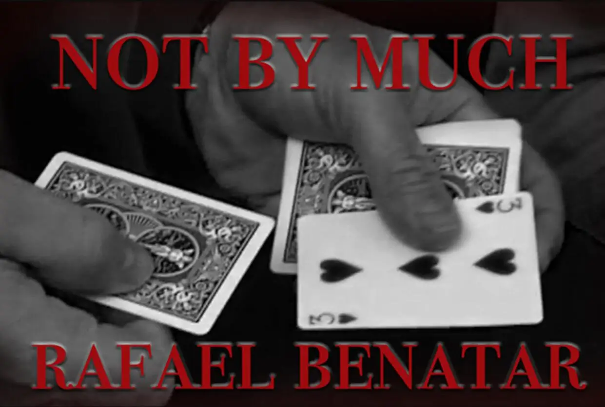 

Not by Much by Rafael Benatar , Magic instruction,Magic Trick