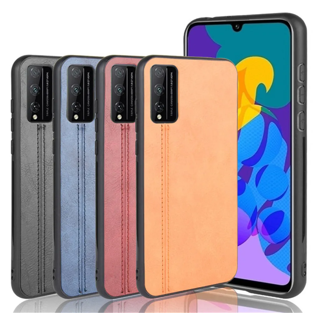 Чехол для Huawei Honor Play 4T Pro Роскошный чехол из телячьей кожи жесткая задняя крышка с