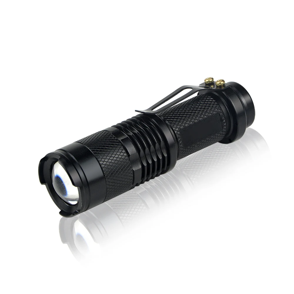 

LED Flashlight Mini Q5 Portable Zoomable Outdoor Light For Camping bicycle light Ultra Bright flashlight