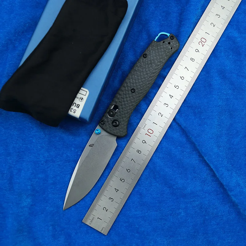 Складной нож LEMIFSHE Mark S90V 535 3 из углеродного волокна карманный инструмент для