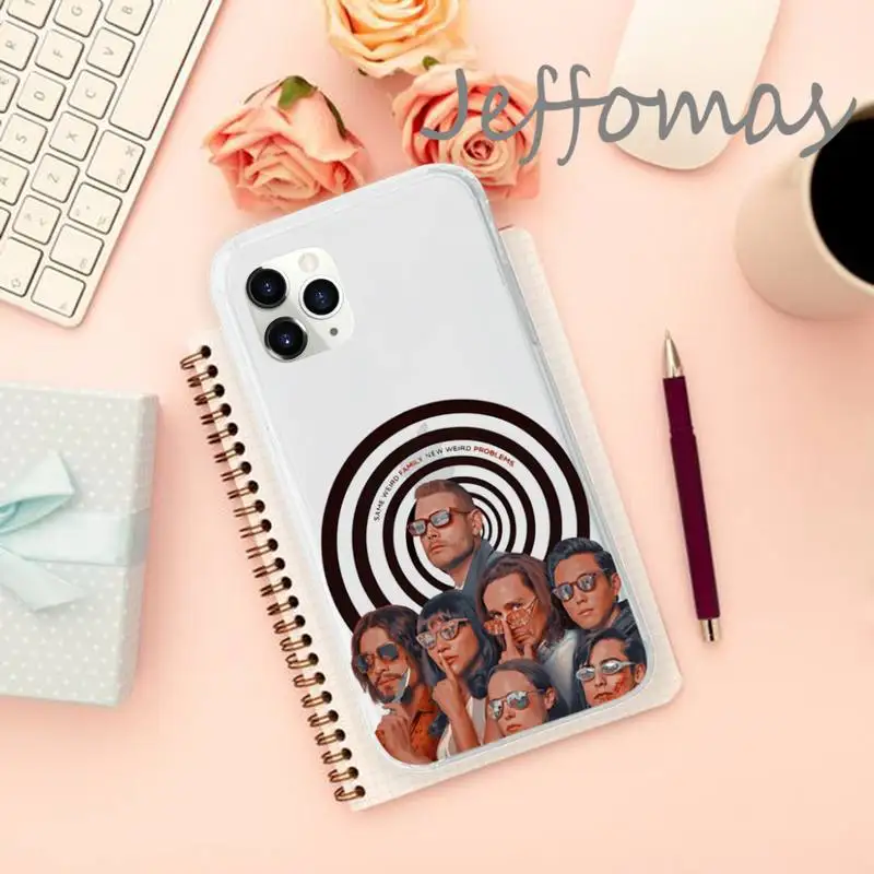 

Fundas Umbrella Academy Phone Case Transparent soft For iphone 5 5s 5c se 6 6s 7 8 11 12 plus mini x xs xr pro max