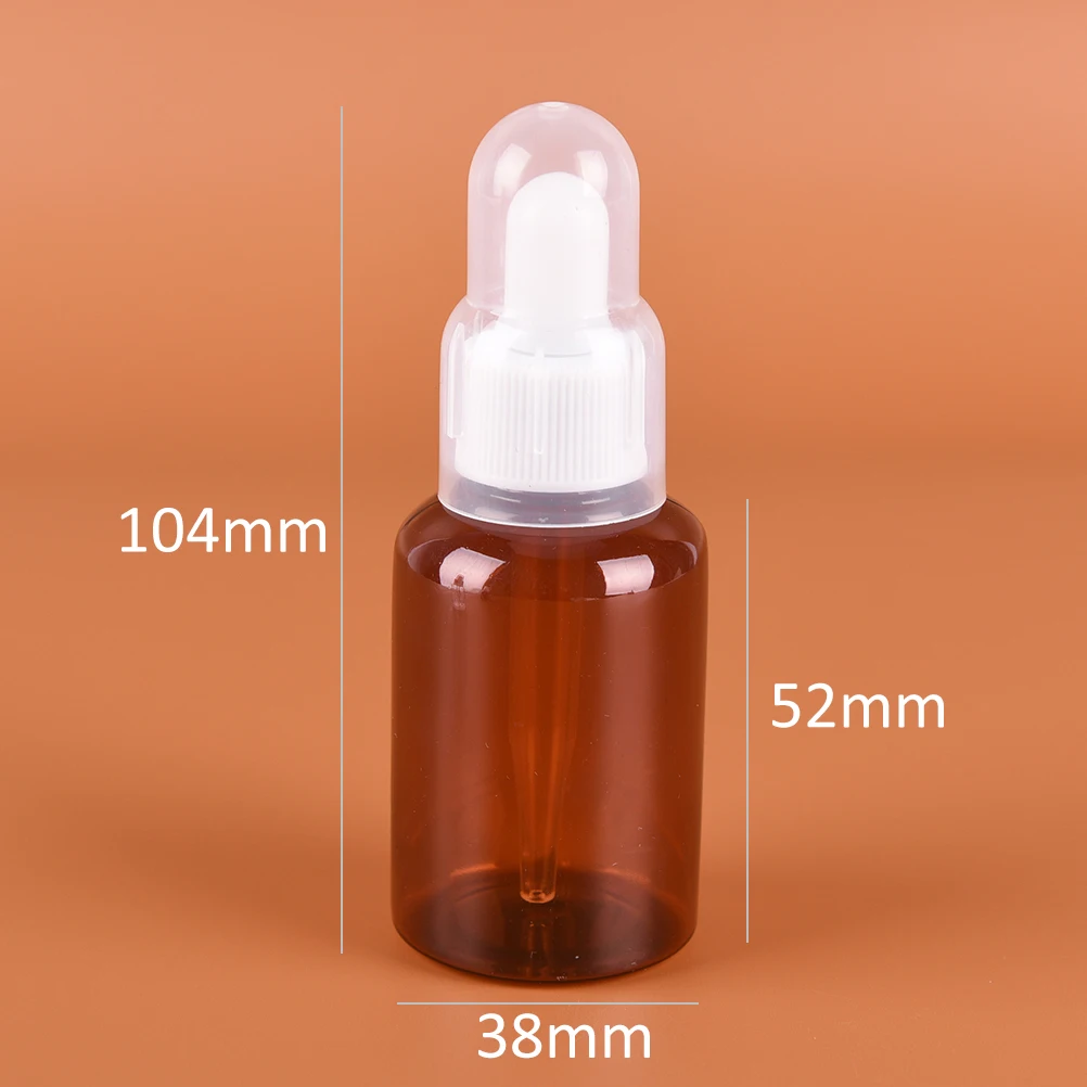 

50ml Empty Essential Oil Bottle With Pure Dropper Perfume Sample Tubes For Liquid Reagent Pipette Refillable Bottle