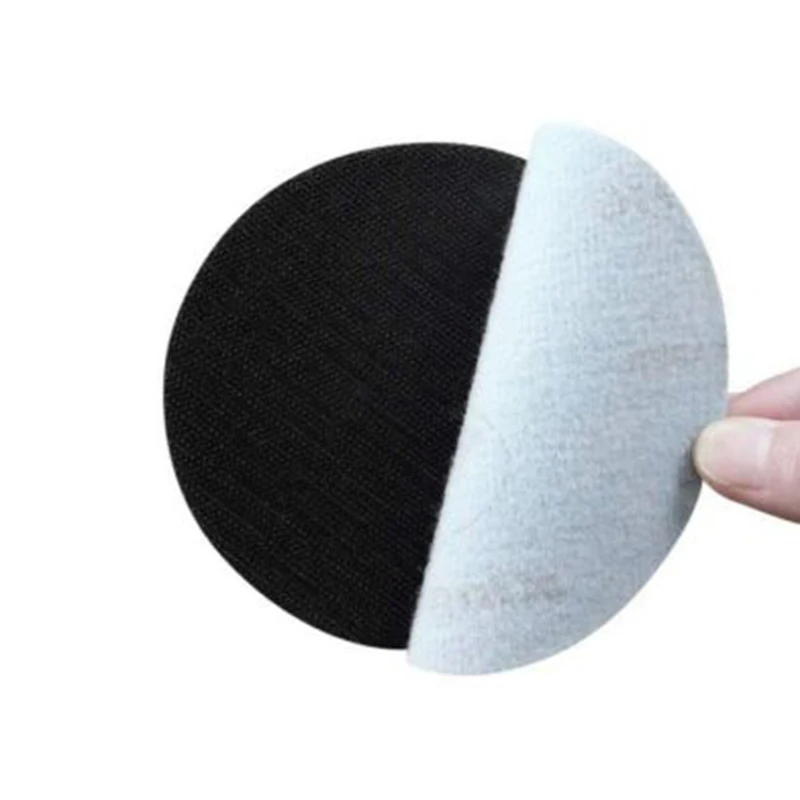 3-дюймовый наждачная бумага крюк и петля Флокирование шлифовальные диски шкурок