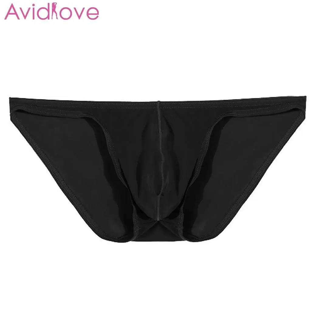 Мужское сексуальное однотонное нижнее белье с эластичной резинкой на талии