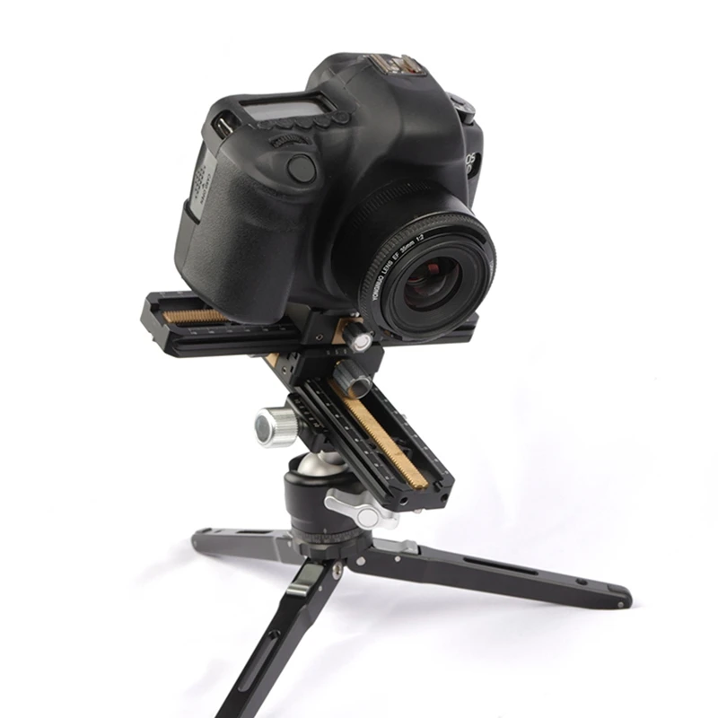 

FULL-Macro Focusing Rail Slider Close-Up Shoot Head with Arca-Swiss Fit Clamp Quick Release Plate for Tripod MR-180 180Mm