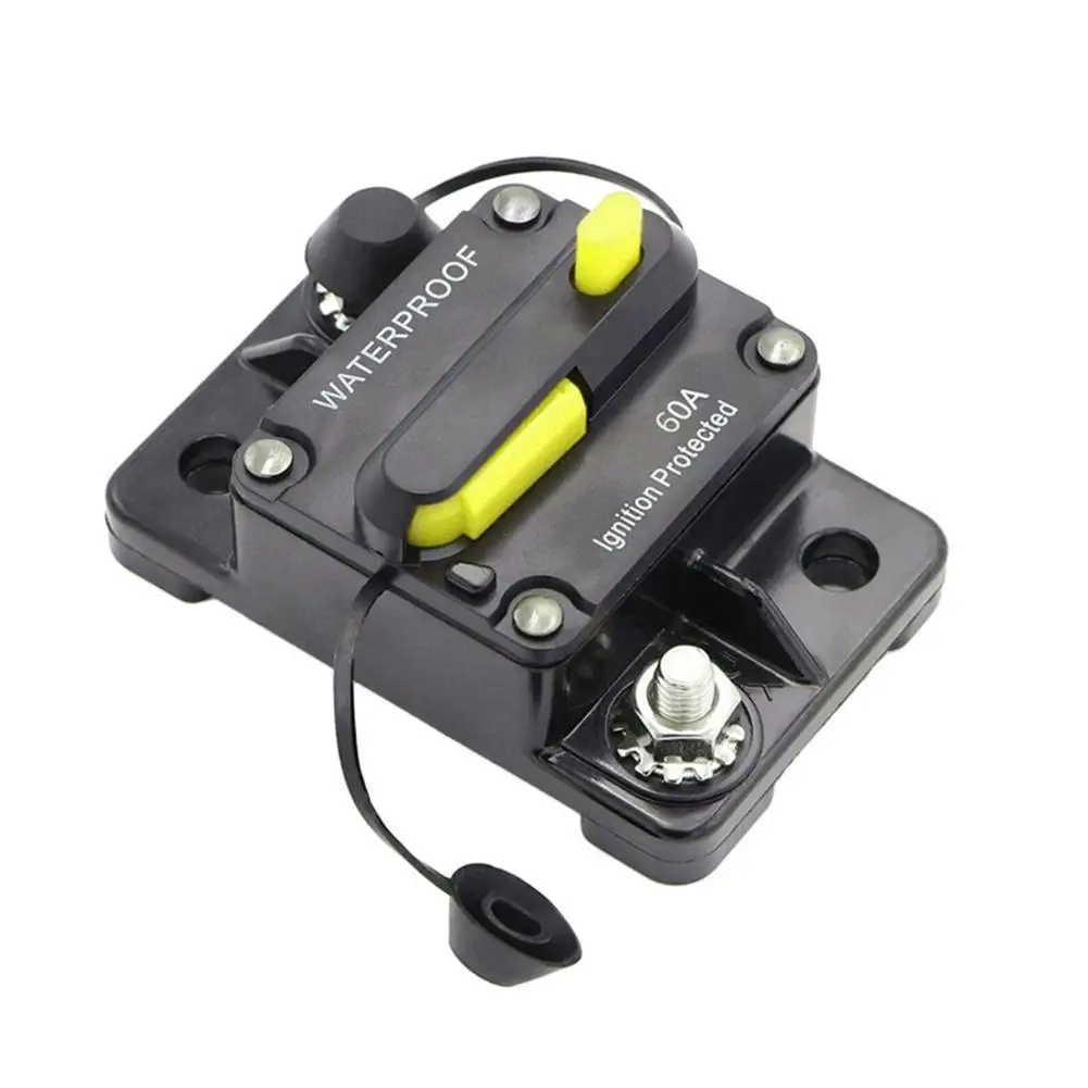 

Автоматический выключатель, 30 А, 40 А, 50 А, 60 А, 70 А, 80 А, 100 А, 150 А, 200 А, 250 А, 300 А, автоматический водонепроницаемый Предохранитель 12-48 В постоянног...