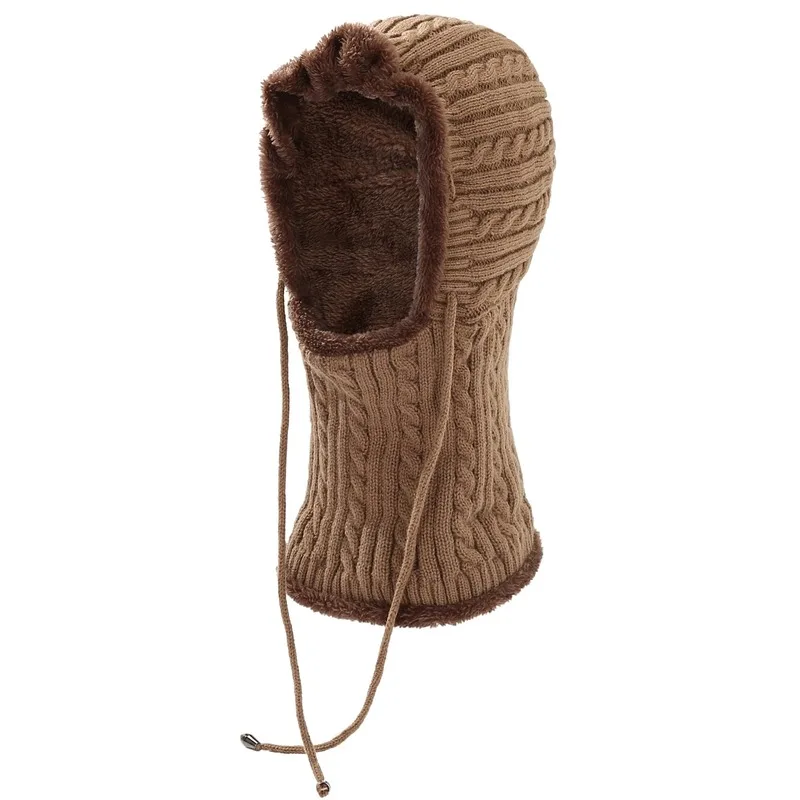 Осенняя и зимняя новая вязаная шапка мужская Корейская версия осенне-зимняя плюс