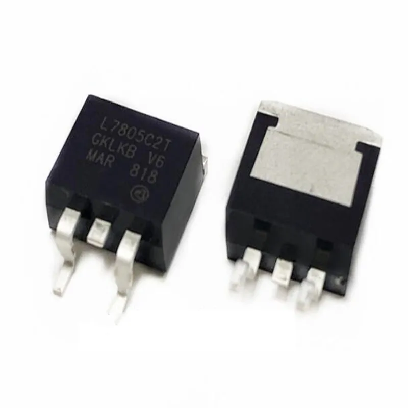 100pcs/lot L7805C2T TO-263 L7805CD2T TO263 L7805 REG LINEAR 5V 1.5A D2PAK IC