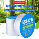 Алюминиевая фольга, Бутилкаучуковая лента для ремонта, утечки, покрытия стен, термостойкая водонепроницаемая лента для стен, трещин, крыши