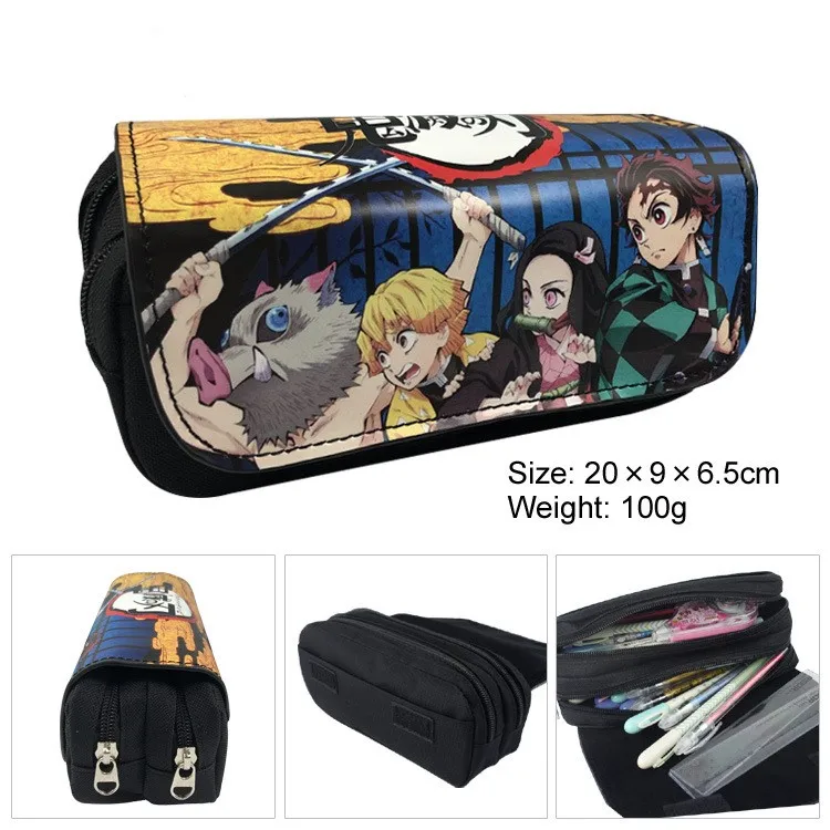 7 видов аниме демон Slayer: Kimetsu No Yaiba Kamado Tanjirou Kibutsuji Muzan Prop большой емкости
