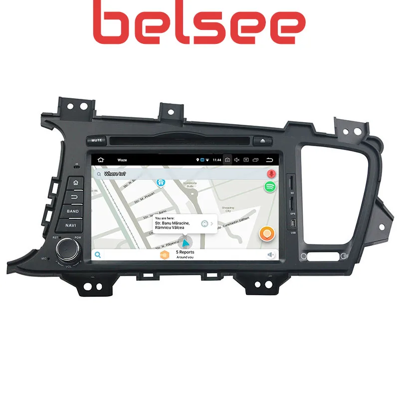 Автомагнитола Belsee 8 дюймов мультимедийный проигрыватель с IPS экраном DSP Android 9 0 ОЗУ