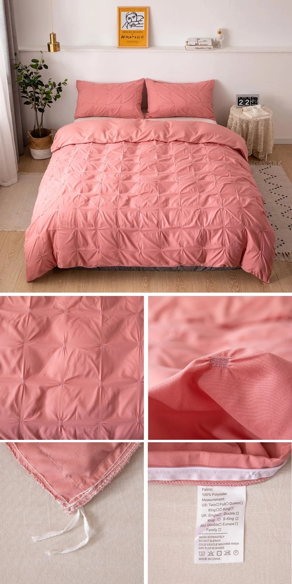 Twin Size Bedding Bed Linen Euro Set Plain Color Square Duvet Cover Set Queen Size Royal Palace Bed Covers luxury Black 5 Color
