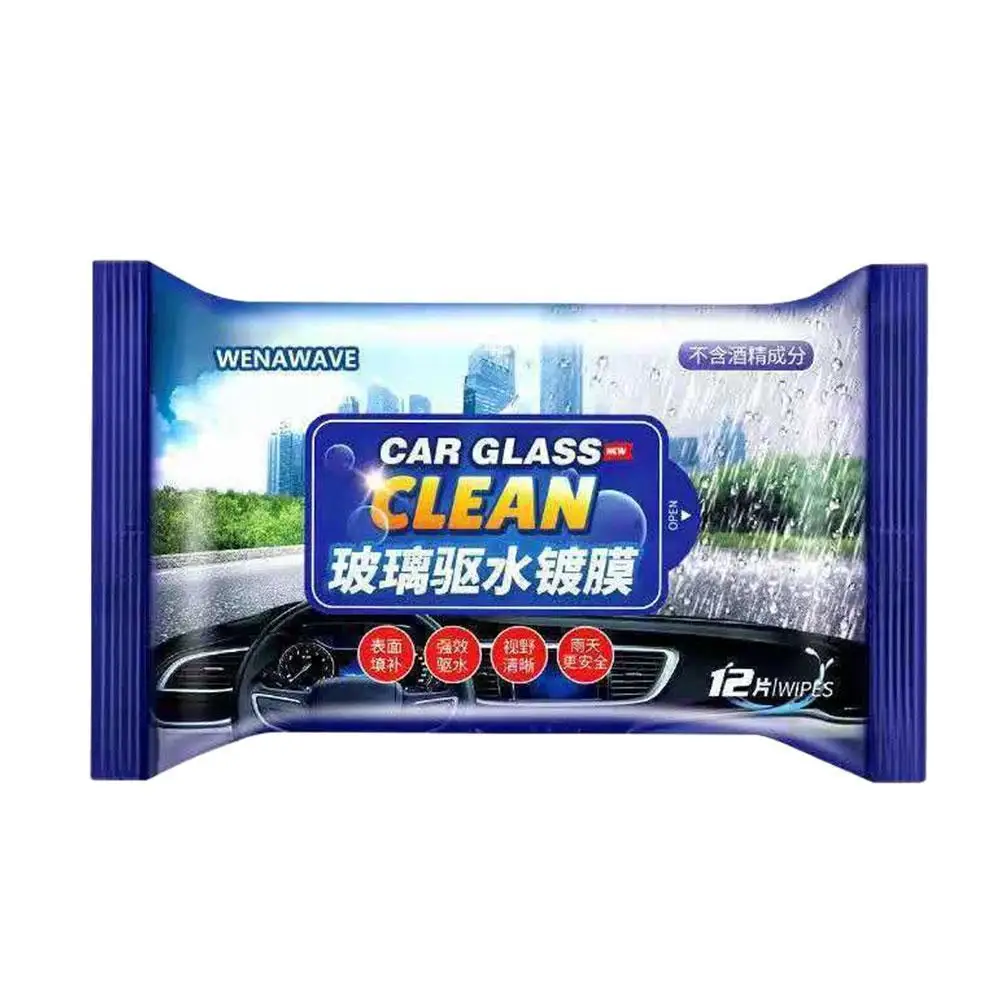 

Nano-coated Car Window Rainproof / Antifog Wipes Nano Coating Nano Ceramic Paint Crystal Magic Towel For Car Surface Cleaning