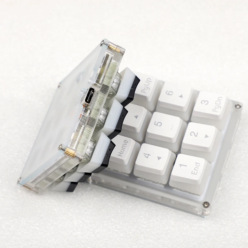9 кнопочный QMK Hotswap YMDK RGB с поддержкой функции макросъемки переключатели типа C MX