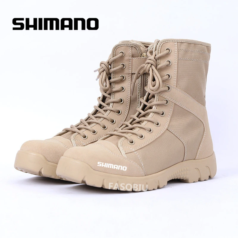

SHIMANO Men's New Fashion Fishing Shoes Autumn Winter Outdoor Hiking Shoes Large Size Fishing Shoes High-top Sport Outdoor Shoes