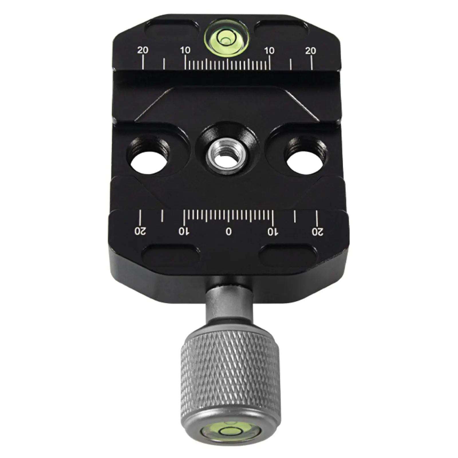 

Camera Stabilizer Quick Release Plate Clamp Spirit Level Dual Measuring Scales Camera Tripod Connection Adapter Tripod Converter