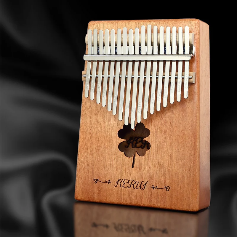 Kerus 17 teclas piano de pulgar Kalimba Body Solid Lido caoba dedo instrument ento Music gift cumплизационные подарок на