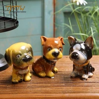 cute ceramic dog home decoration accessories home decor decorations for home garden decoration desk decoration craft love dogs