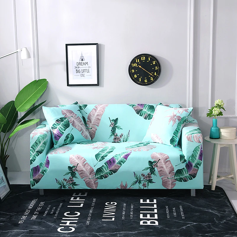 Местный Диван Slipcover стрейч протектор Мягкий чехол для дивана моющийся легко