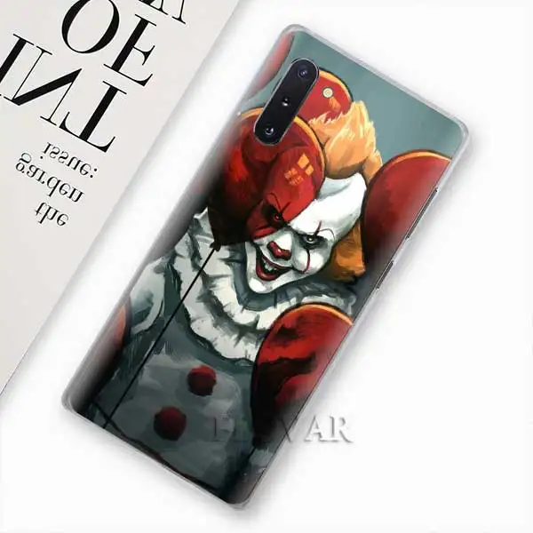 002 Чехлы для телефонов Pennywise The Clown Horror для samsung Galaxy Note 10 S10 Plus 5G S10e A30 A40 A50 A60 A70 M40 жесткий чехол - Цвет: 002