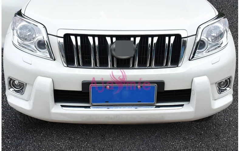 Аксессуары для Toyota Land Cruiser 150 Prado LC150 FJ150 2010-2013 передняя задняя противотуманная фара, накладка на светильник, хромированный автомобильный Стайлинг