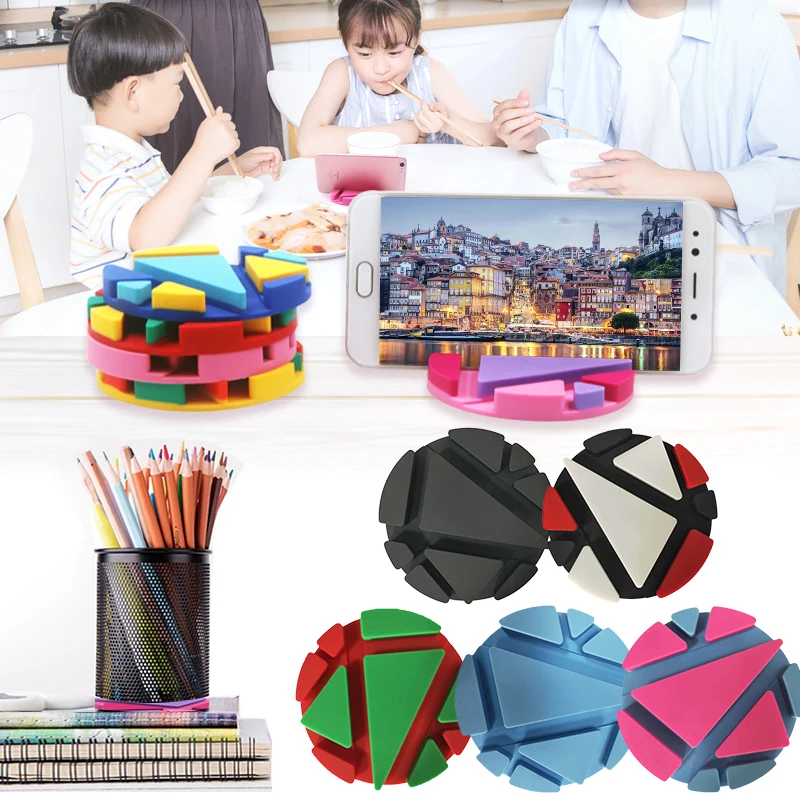 Мягкий силиконовый Мобильный телефон держатель Автомобильный смартфон