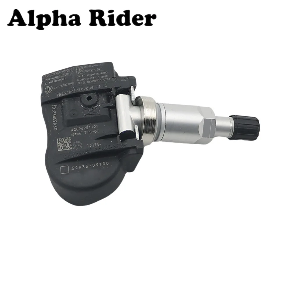 TPMS 433 МГц датчик давления в автомобильных шинах 52933-D9100 для Kia Sportage Cadenza
