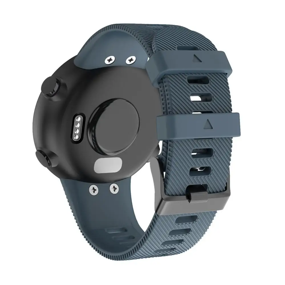 Фото Ремешок силиконовый для Garmin Forerunner 45, мягкий спортивный сменный Браслет для наручных часов, 20 мм №2