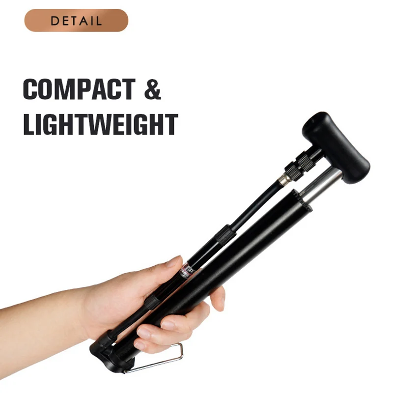 Портативный воздушный насос из алюминиевого сплава бытовой для горных