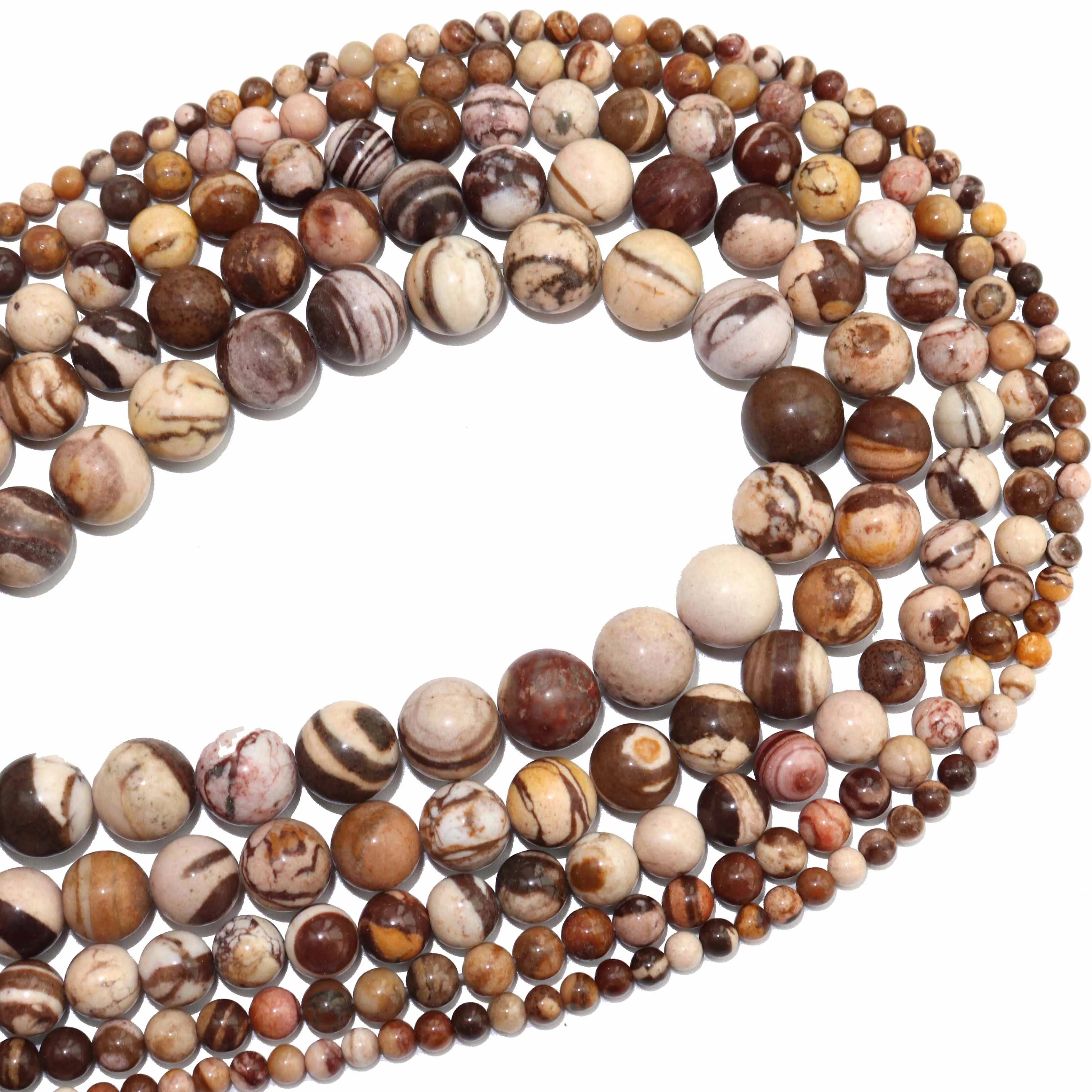 Бесплатная доставка натуральный камень австралийская Зебра Jaspers Камень круглые