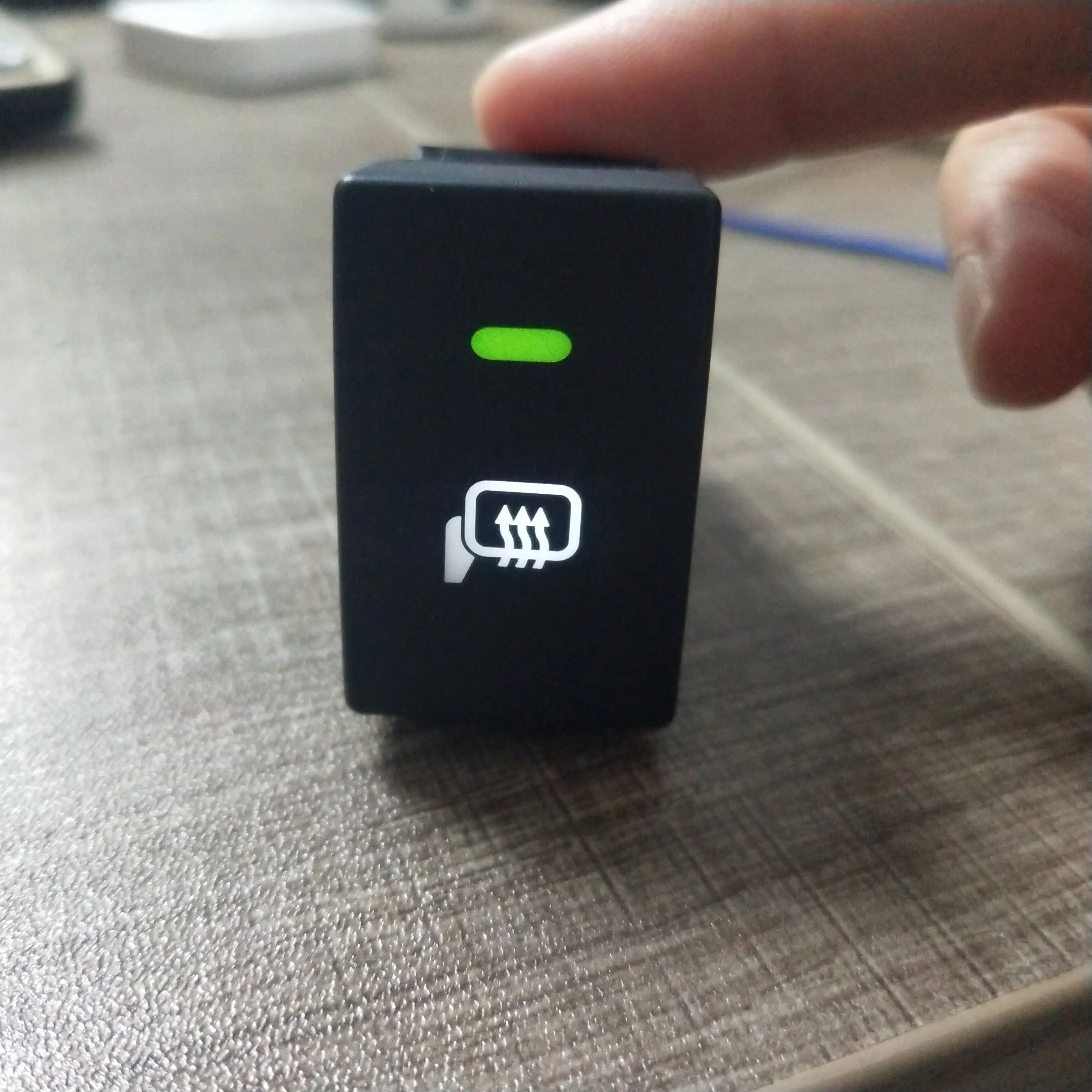 Нагревательная кнопка для зеркала заднего вида с жгутом проводов Honda Fit 2014 2015 2016