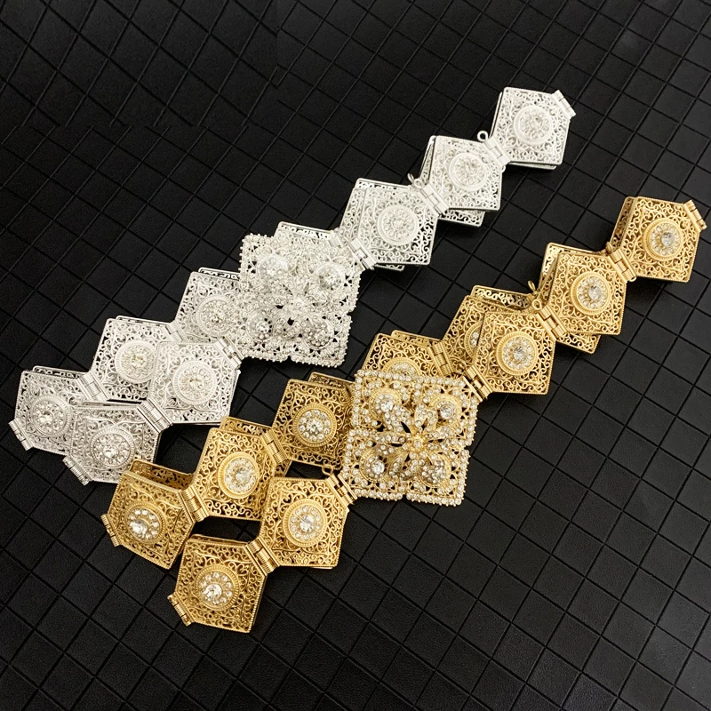 Марокканская мода Золотая цепочка ремни для женщин арабские Роскошные Свадебные