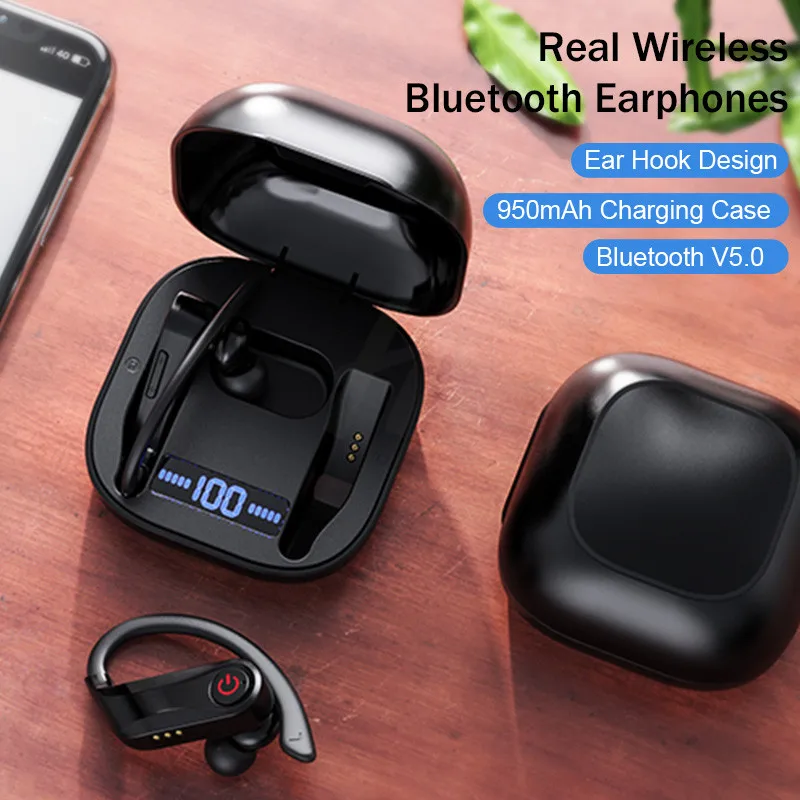 

TWS-стереонаушники Q62 с поддержкой Bluetooth 5,0 и микрофоном, 950 мА · ч
