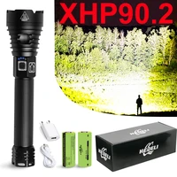 300000 lm xhp90 2 most powerful led flashlight torch usb xhp70 rechargeable tactical flash light 18650 26650 work lamp xhp50