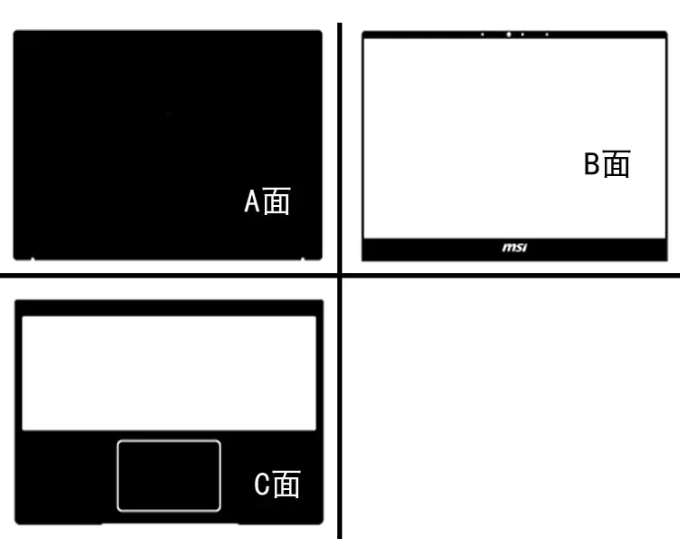 3 шт. защитная пленка для MSI Modern 14 15 Stealth 15M GP65 GF66 GL63 Топ B15 GT63 GT62VR | Компьютеры и офис