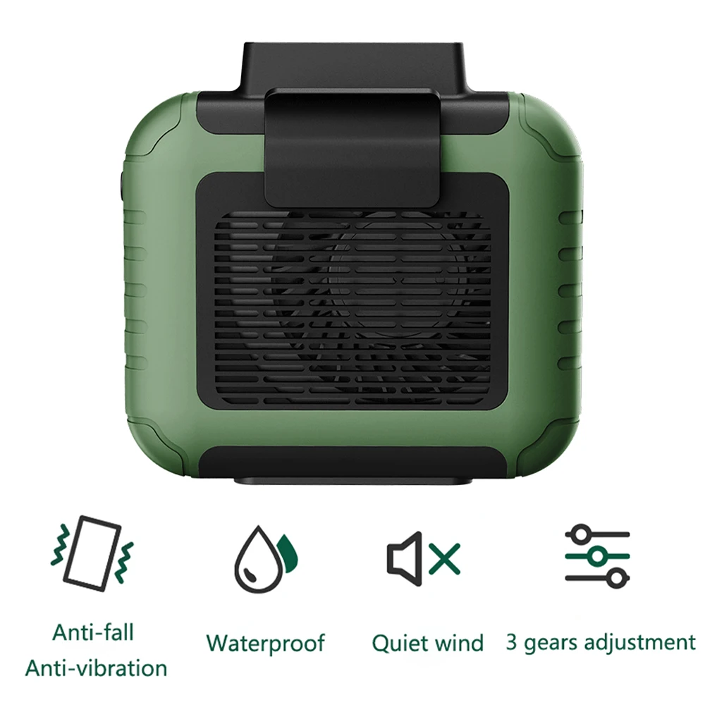 

Portable Hanging waist Fan USB Waist Clip Fan Ultra quiet Wearable Electric Fan Handheld Air Conditioner for Outdoor Working