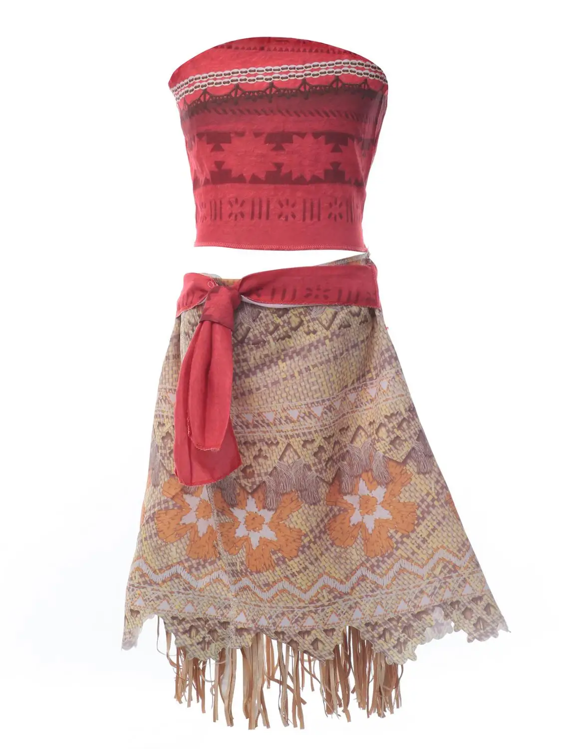 Детский костюм моано платье ваяны с ожерельем для Хэллоуина 2021 | Детская одежда и