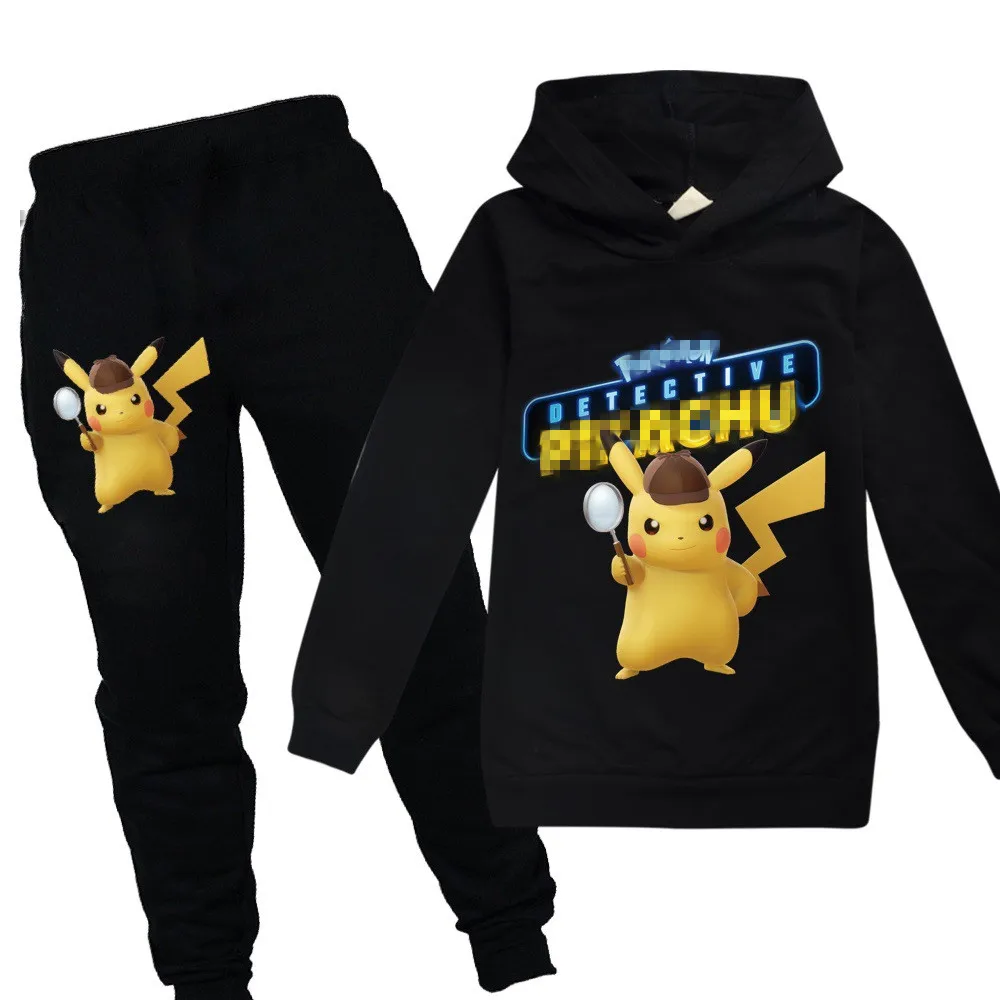 От 2 до 14 лет Модная Милая кошка Go худи и штаны комплект шт. Аниме Драконий жемчуг Z